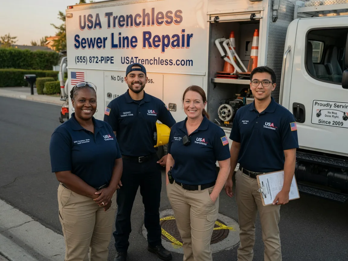 Sewer Line Repair company in Herrick Center, PA